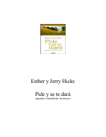 Esther y Jerry Hicks - Pide y se te dará (2004).pdf
